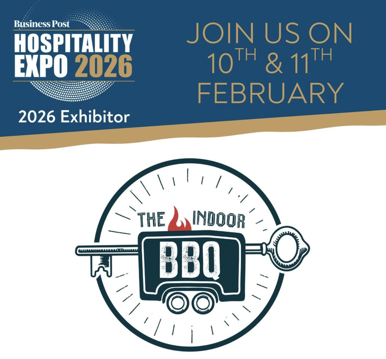 Business Post Hospitality Expo 2026 -- The Indoor BBQ is exhibiting